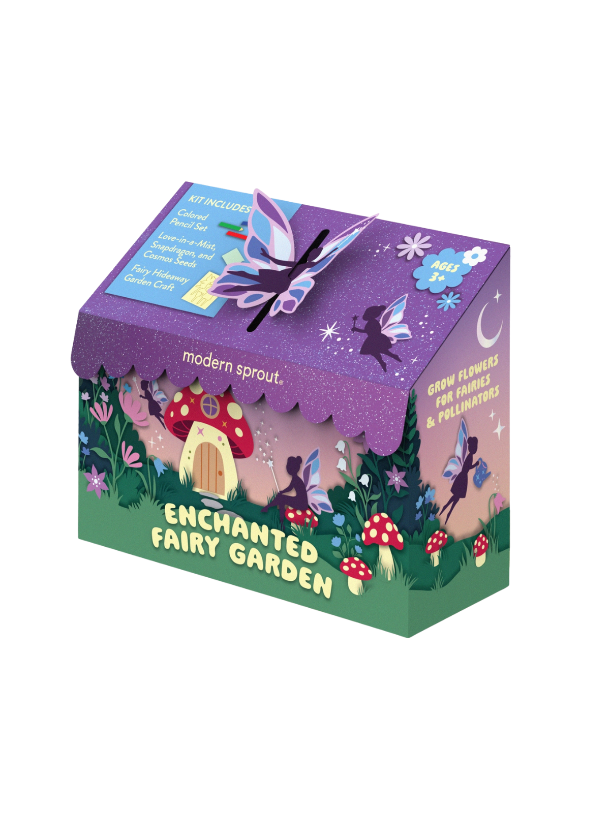 Magical Minds Garden Kit - Enchanted Fairy Outdoor Play Modern Sprout