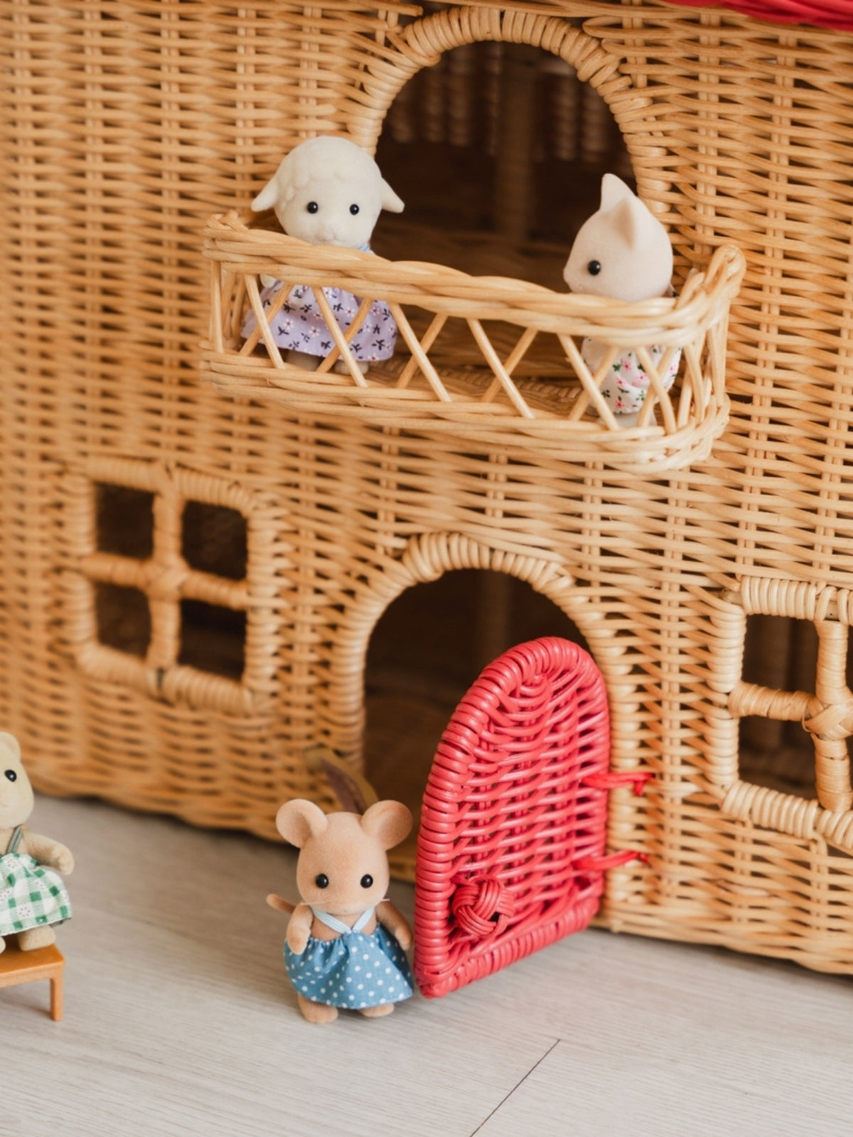 Amy Dollhouse Tote Pretend Play Momiji