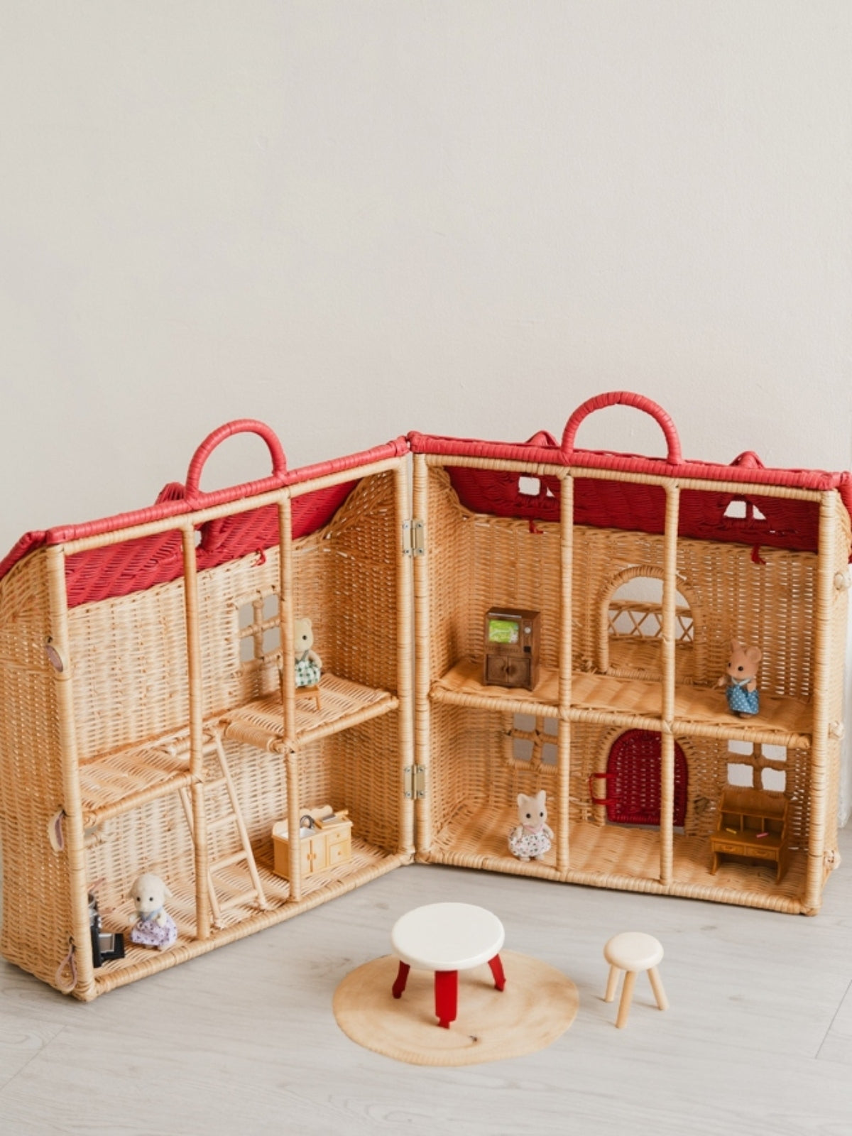 Amy Dollhouse Tote Pretend Play Momiji