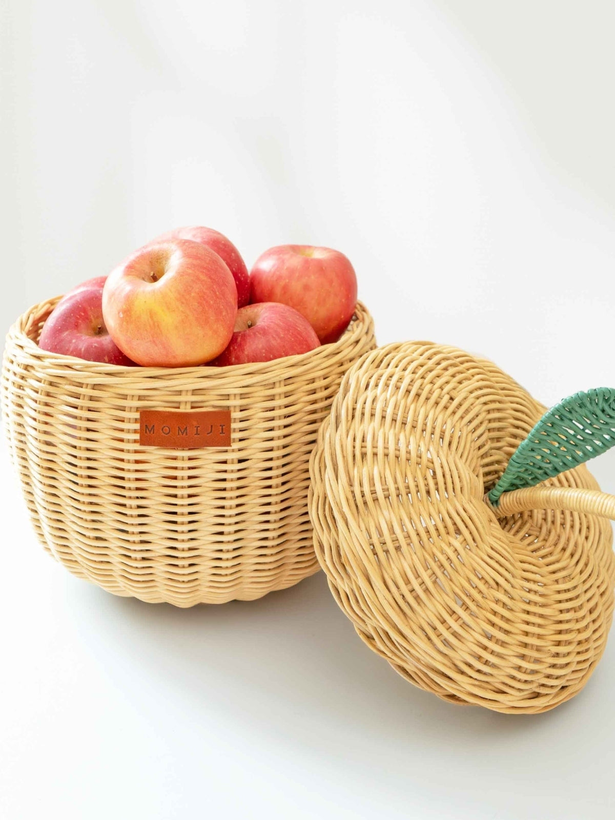 Apple Storage Basket - Natural Pretend Play Momiji