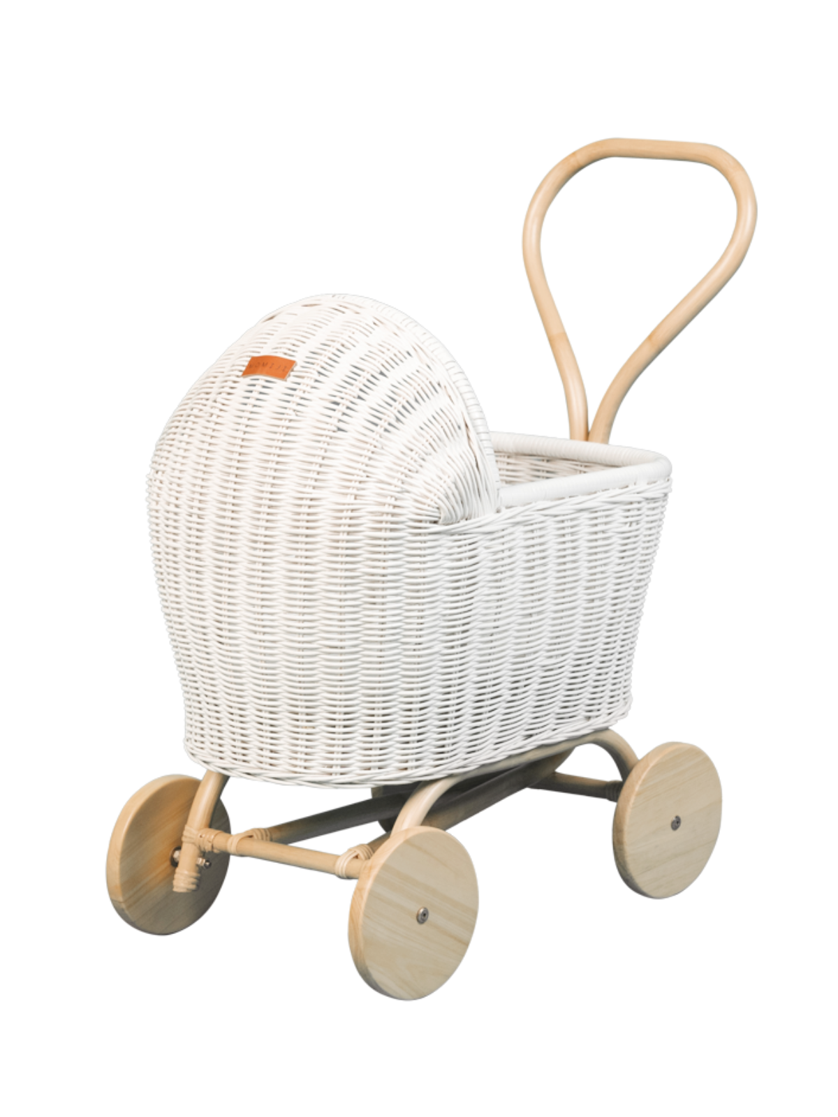 Colette Doll Stroller - White Pretend Play Momiji