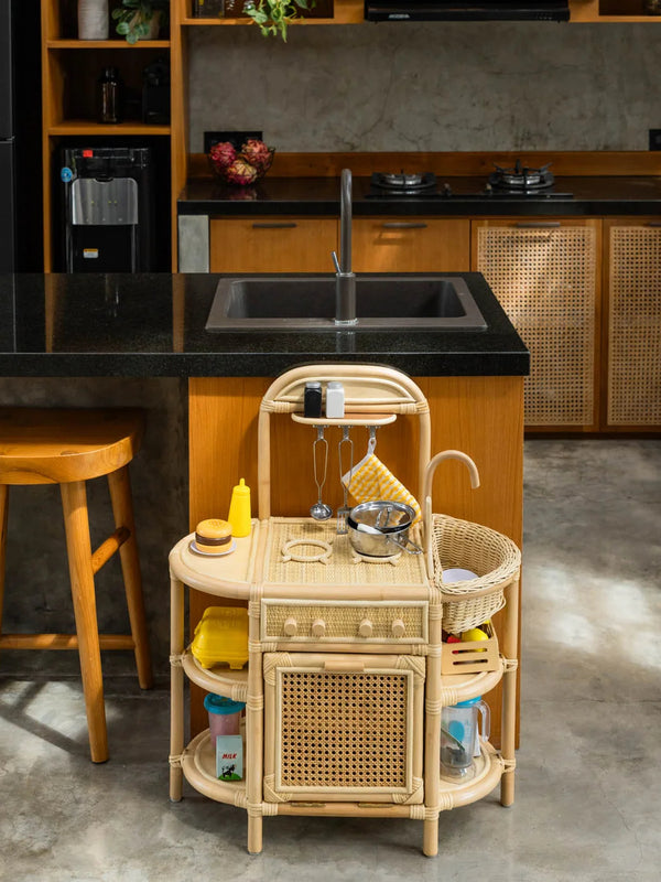 Dreamer Rattan Play Kitchen
