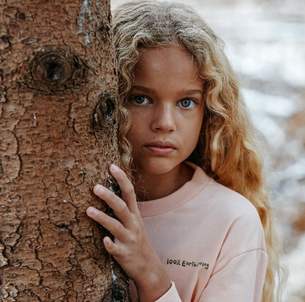 girl with tree