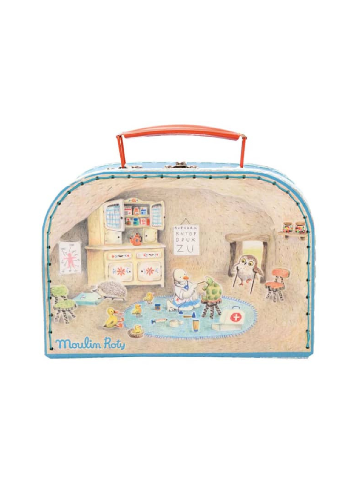 Doctor's Medical Set Suitcase Pretend Play Moulin Roty