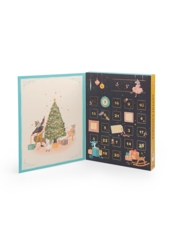 The Little School of Dance Advent Calendar Pretend Play Moulin Roty