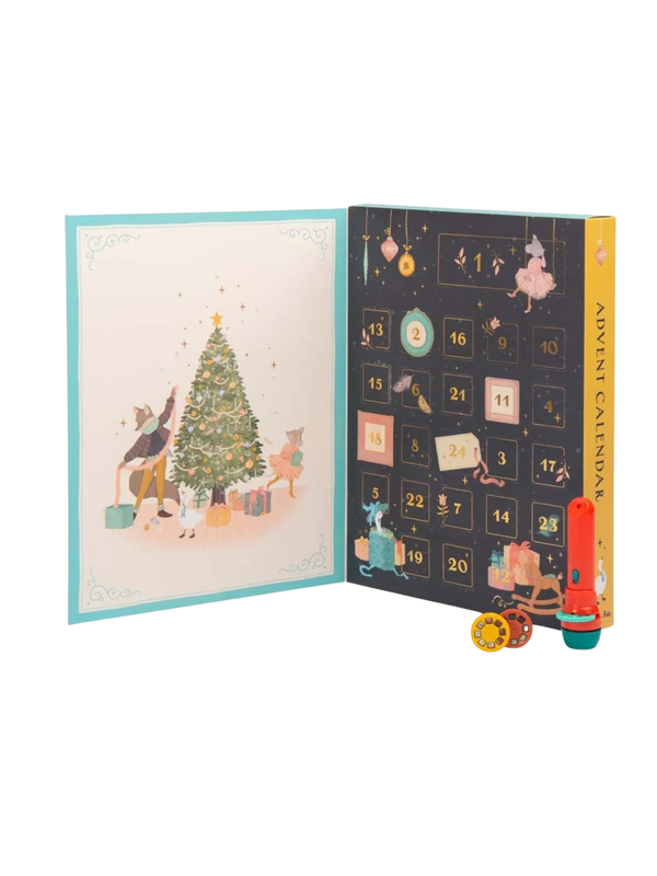 The Little School of Dance Advent Calendar Pretend Play Moulin Roty