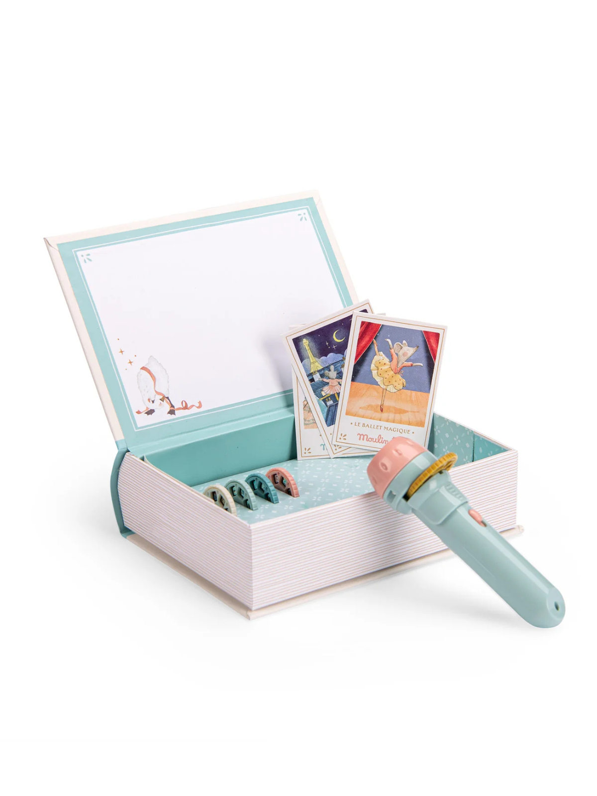 The Little School of Dance Storybook Torch Set Pretend Play Moulin Roty