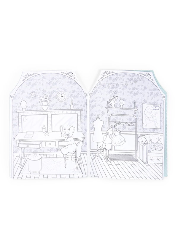 The Little School of Dance Sticker & Coloring Book