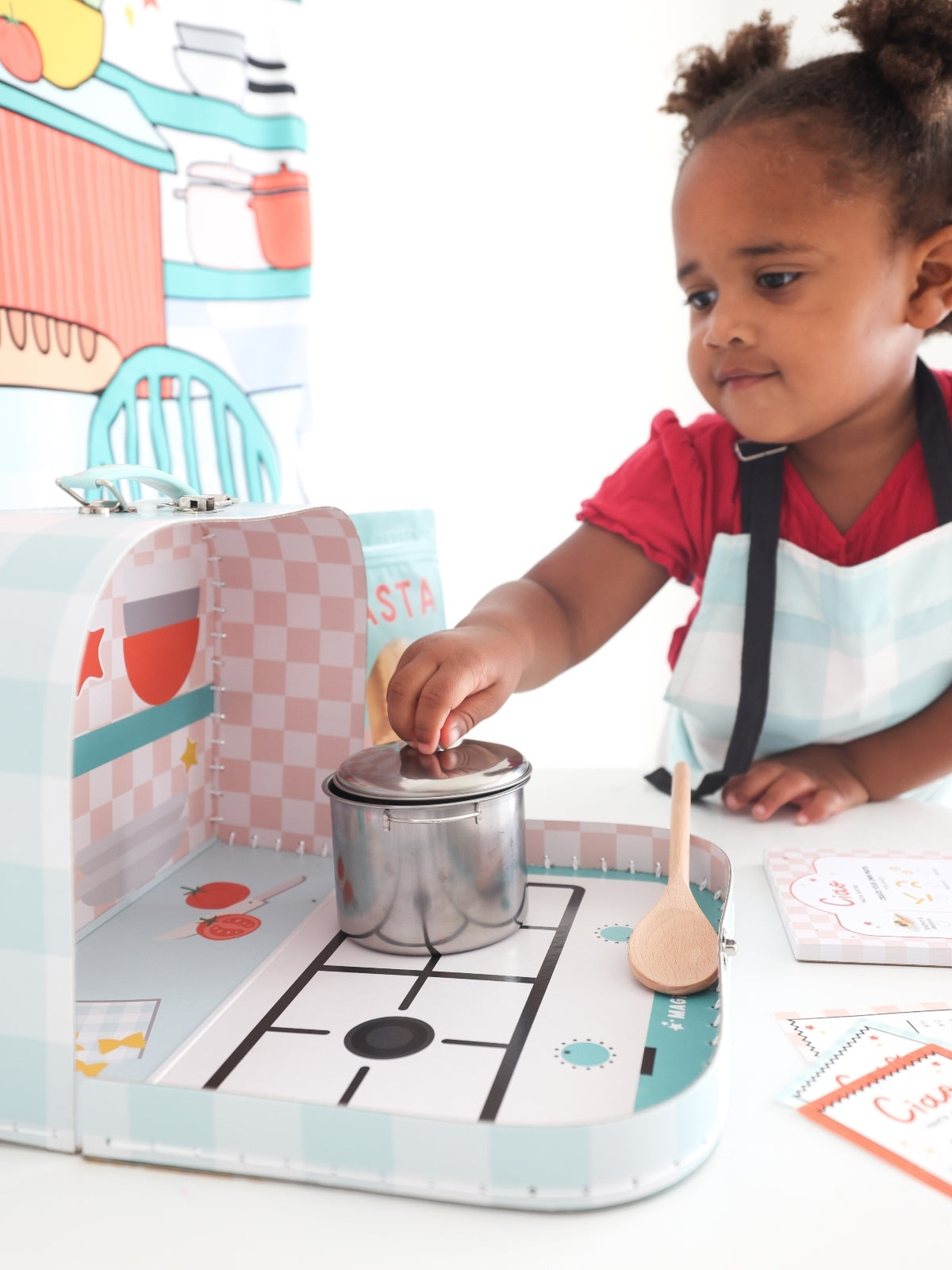 Pasta restaurant 2024 play set