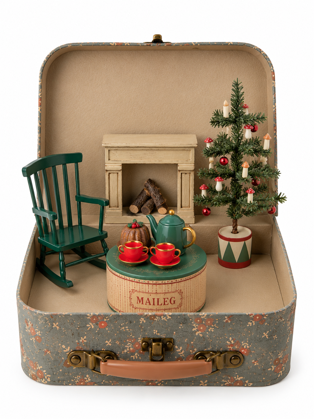 Bundle Christmas Mouse Suitcase