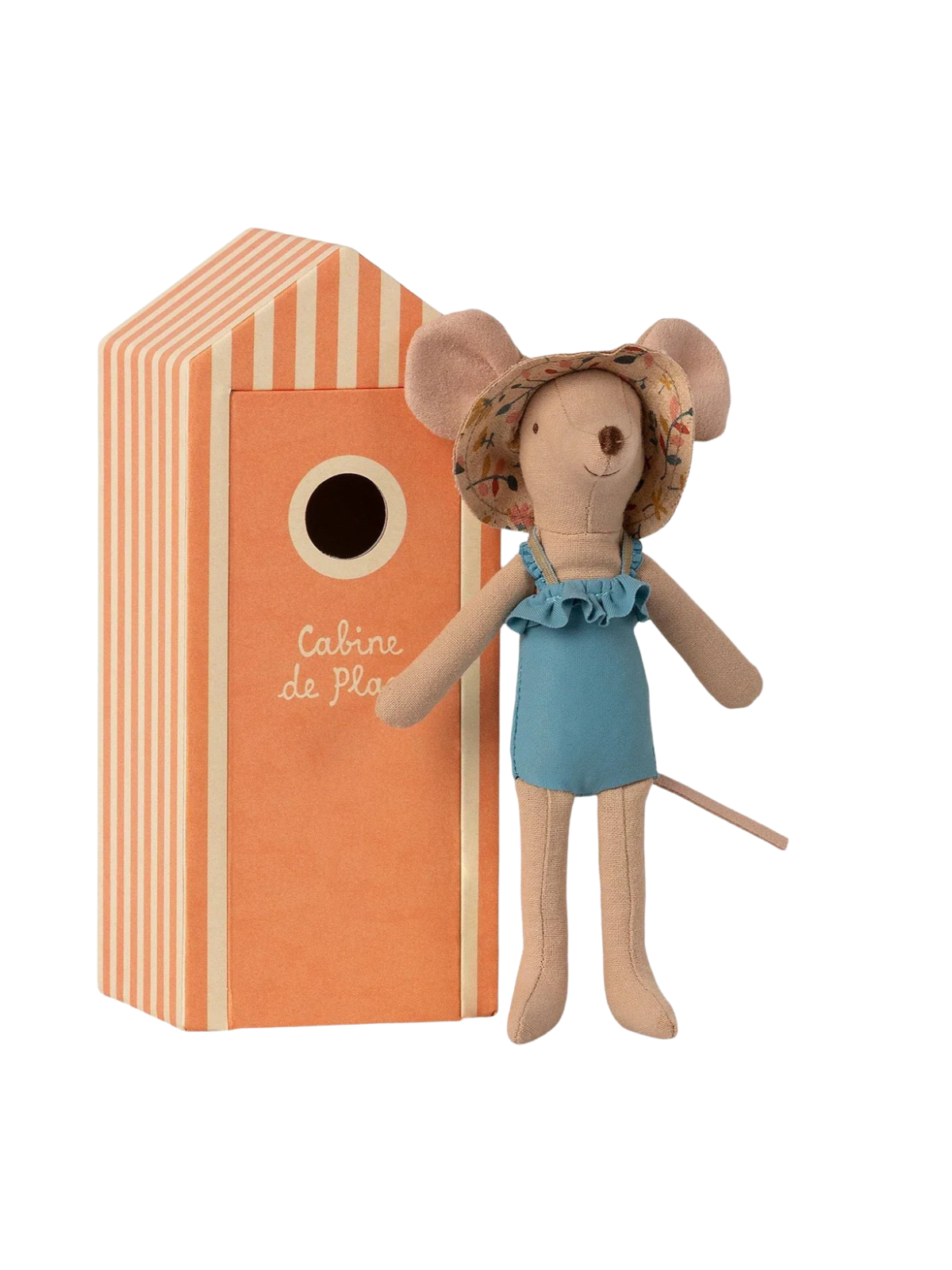 Beach Mice, Mum in Cabin de Plage Pretend Play Maileg