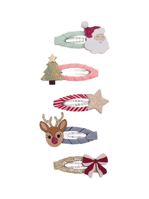 Christmas Mini Clips Hair Accessories Mimi & Lula