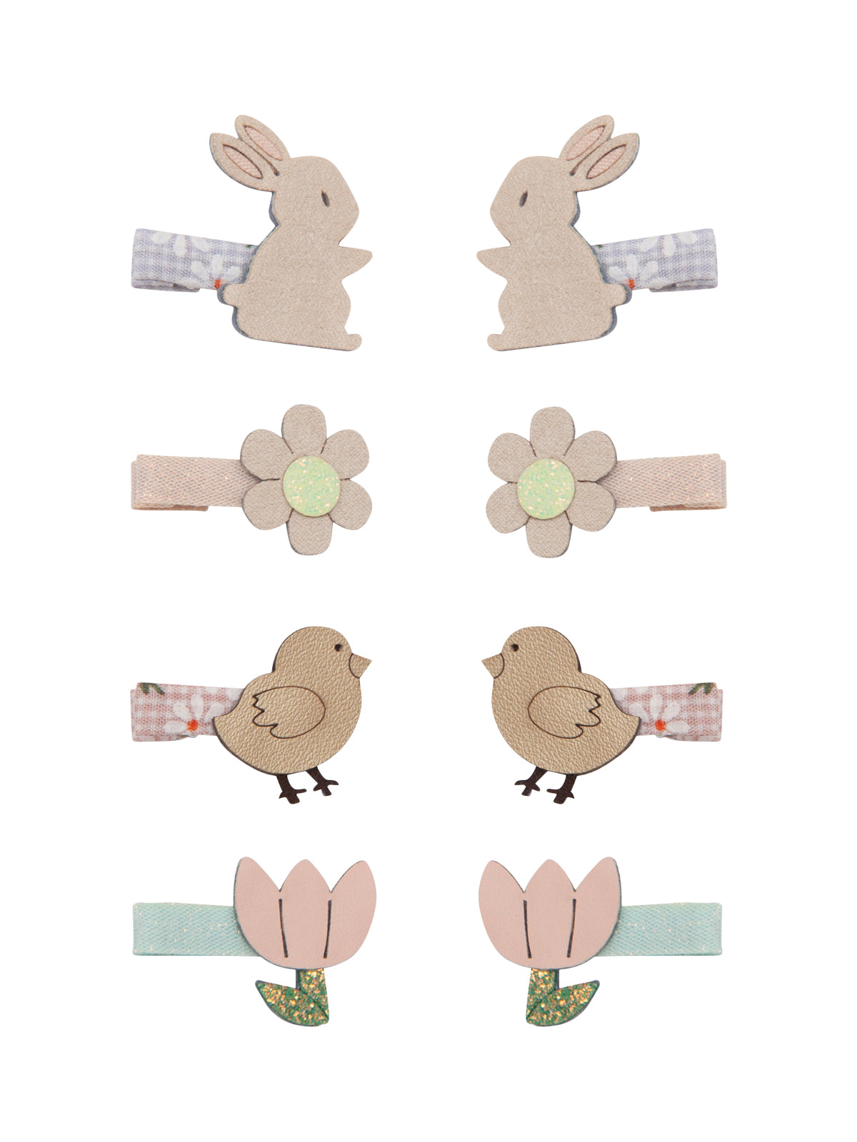 Easter Bunny Mini Clips Hair Accessories Mimi & Lula