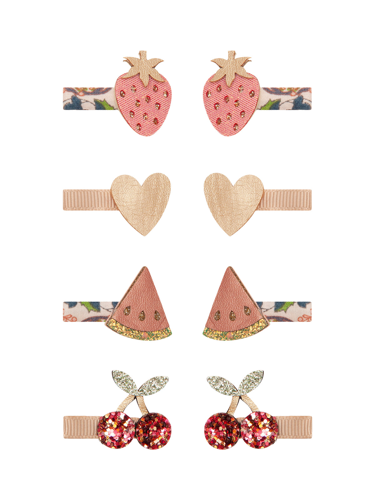 Summer Fruit Mini Clips Hair Accessories Mimi & Lula