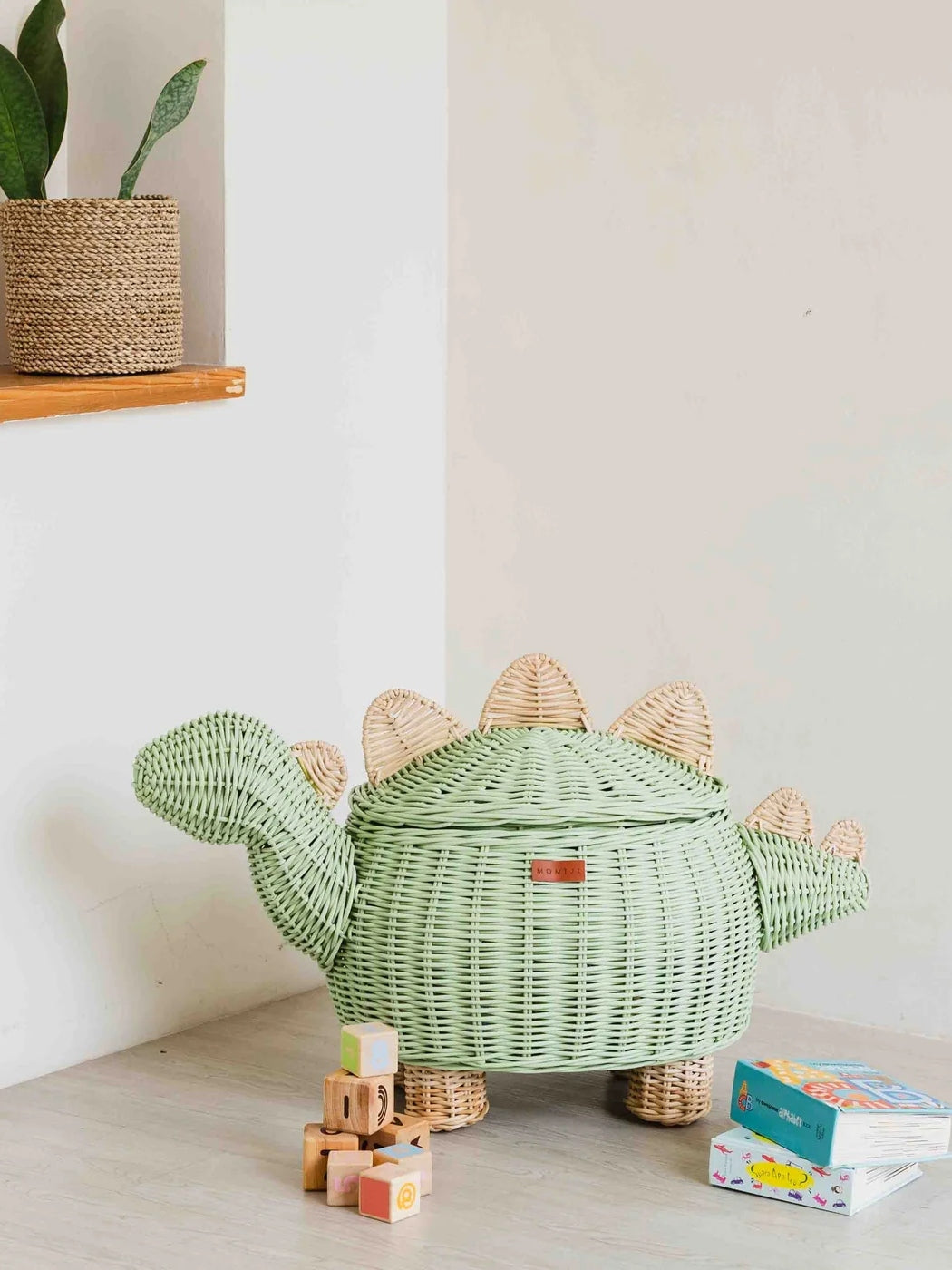 Dino Storage Basket - Large Pretend Play Momiji