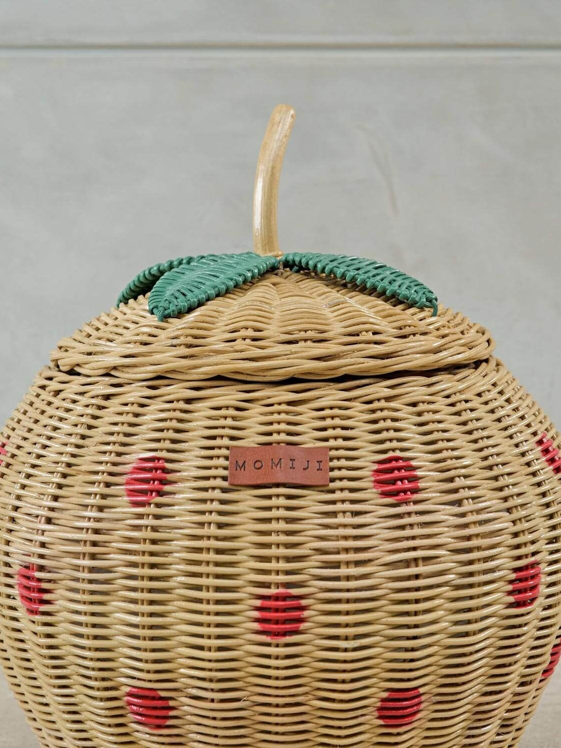 Strawberry Storage Basket Pretend Play Momiji