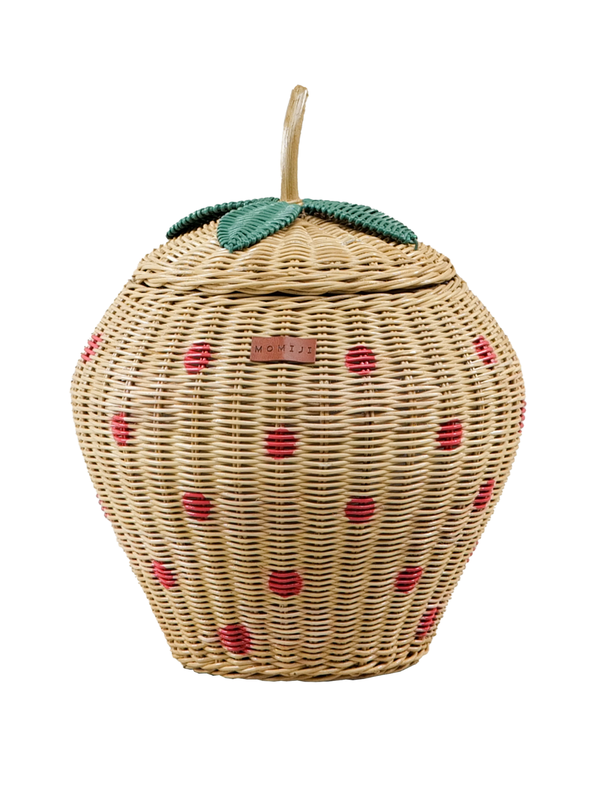Strawberry Storage Basket Pretend Play Momiji