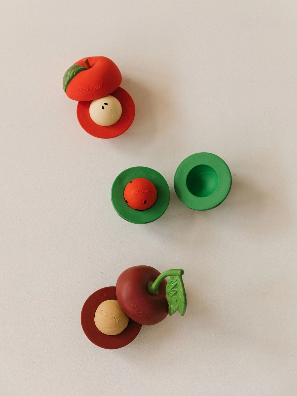 Apple Stacking Toy & Rattle Ball