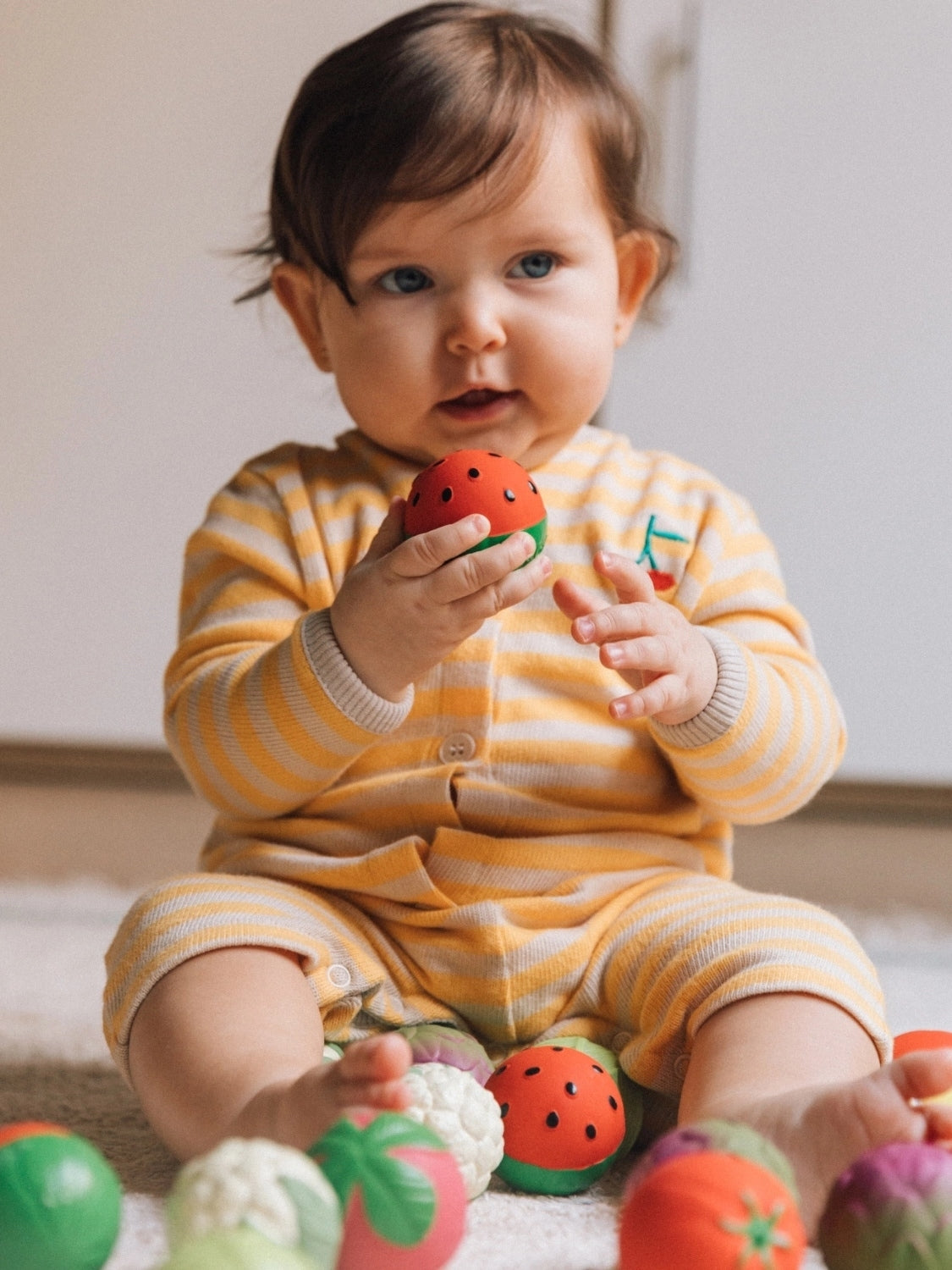 Fruit Salad Baby Sensory Balls Baby Toys Oli & Carol