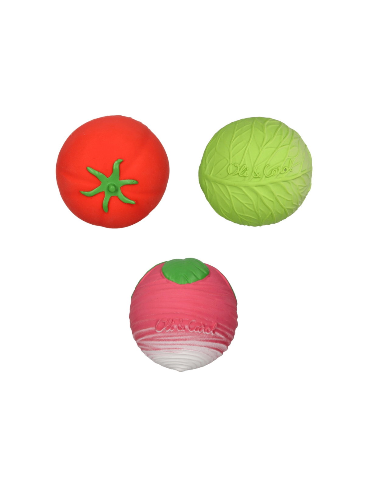 Veggie Salad Baby Sensory Balls Baby Toys Oli & Carol