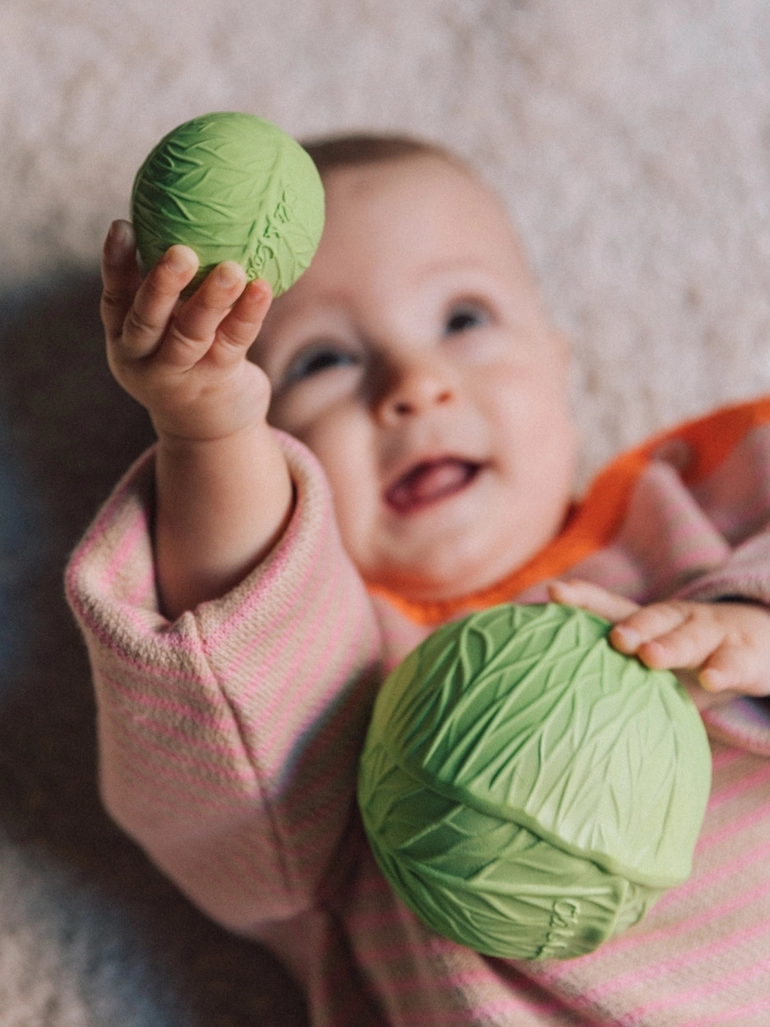 Veggie Salad Baby Sensory Balls Baby Toys Oli & Carol