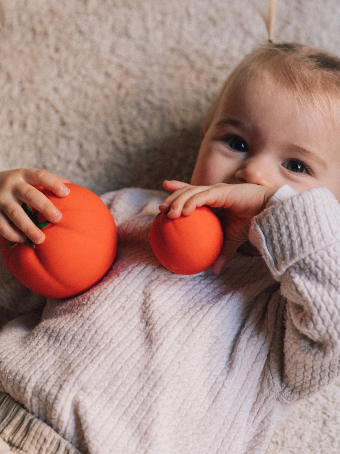 Veggie Salad Baby Sensory Balls Baby Toys Oli & Carol