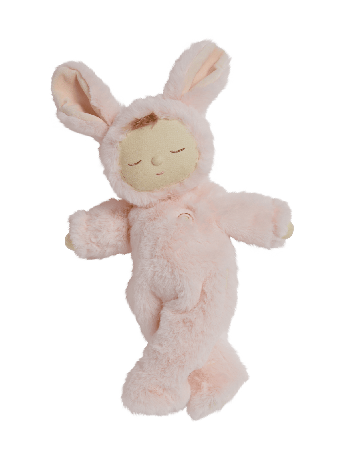 Lullaby Cozy Dinkum Bunny Moppet - Pink Plush Olli Ella