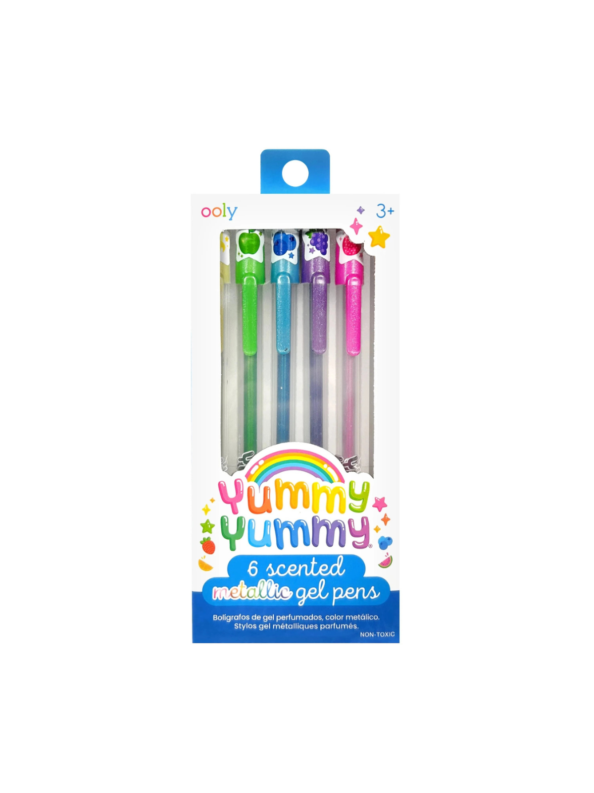 Yummy Yummy Scented Gel Pens Metallic - Set of 6 Arts & Crafts Ooly   