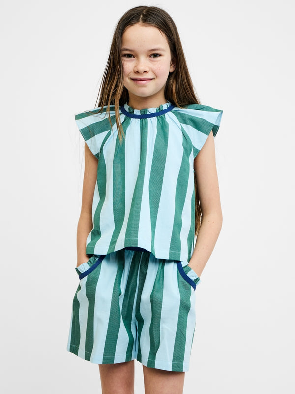 Cecil Short Set - Surf Stripe