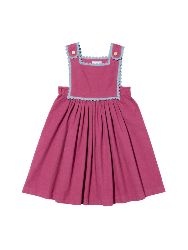 Dorothy Dress Dresses Oso & Me Boysenberry Corduroy 3Y