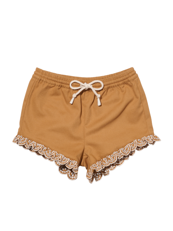 Eleanor Short Shorts Oso & Me Coconut 24M