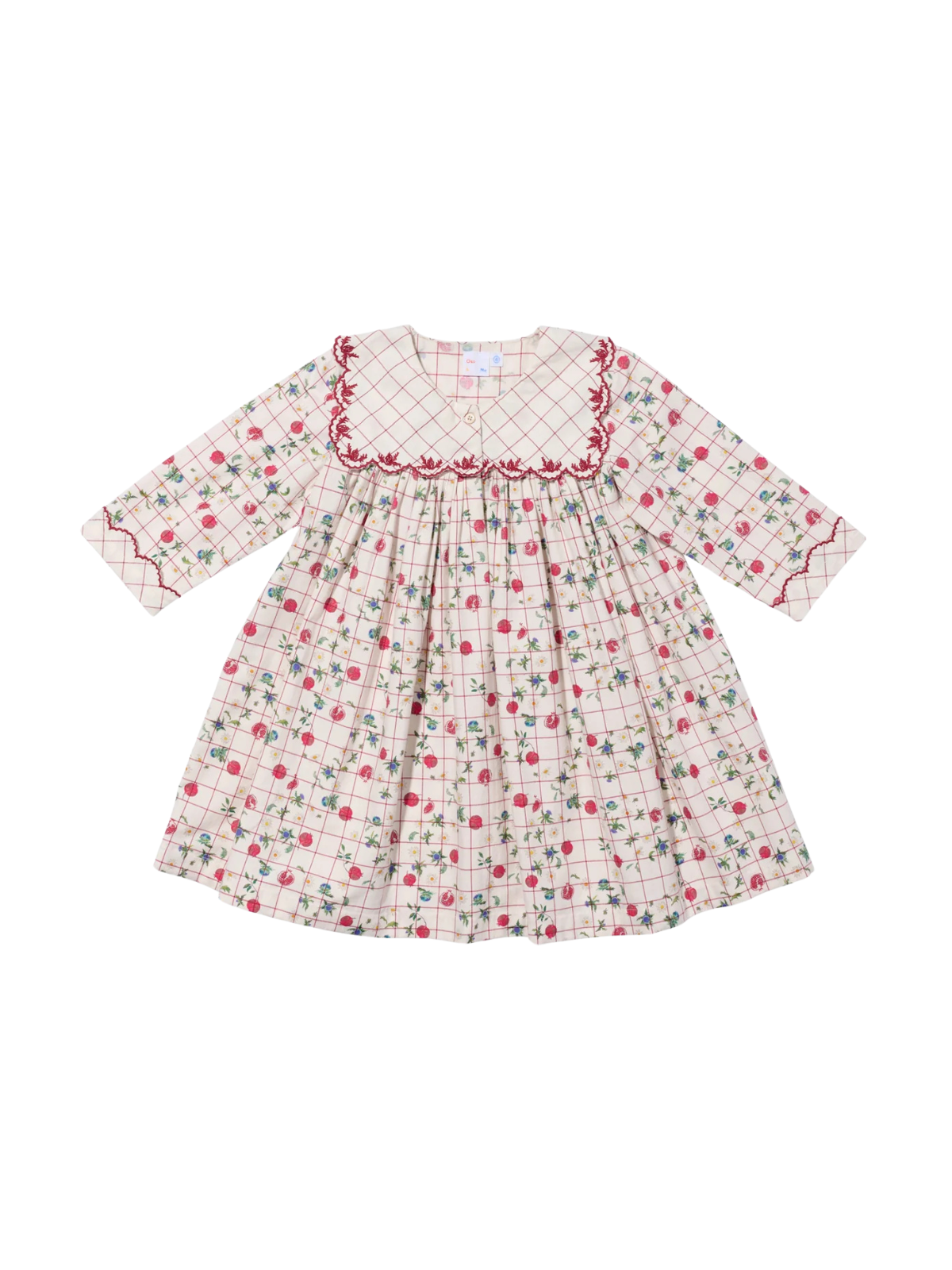 Gigi Dress Dresses Oso & Me Pomegranate Parade 3Y