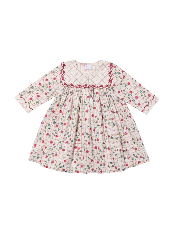 Gigi Dress Dresses Oso & Me Pomegranate Parade 3Y