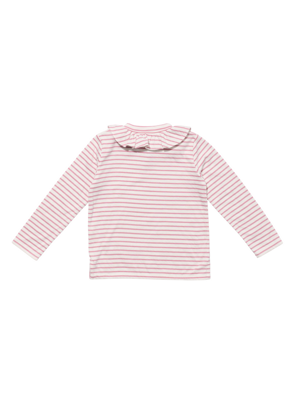 Hen Ruffle Long Sleeve T-Shirt Tops Oso & Me