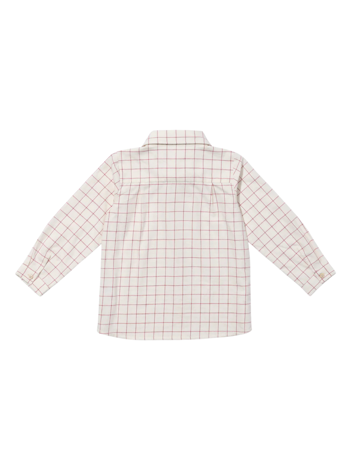 Jeffe Shirt - Pomegranate Plaid Tops Oso & Me