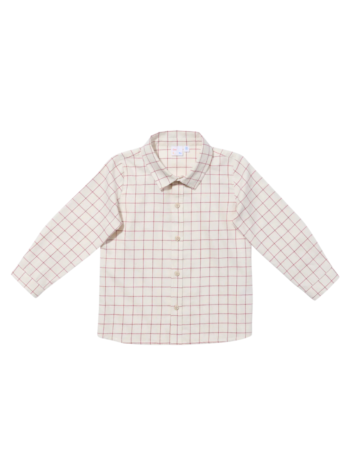 Jeffe Shirt - Pomegranate Plaid Tops Oso & Me