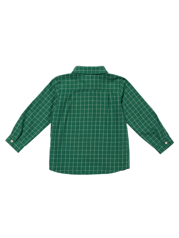 Jeffie Shirt - Green Plaid