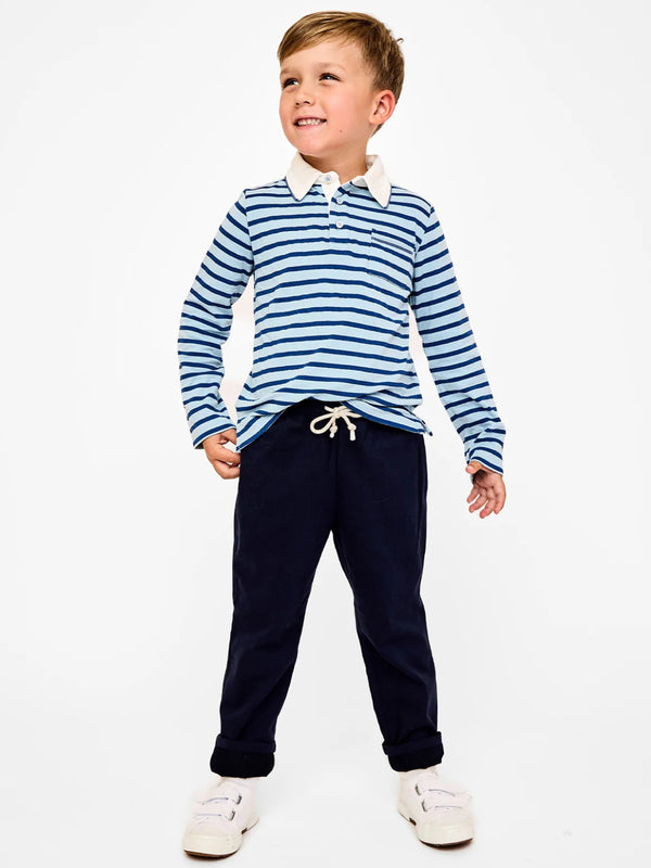 Parker Polo - Sky Blue Stripe