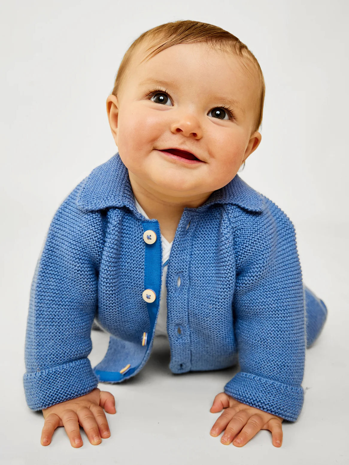 Pat Baby Jacket Set - Blue Sets Oso & Me