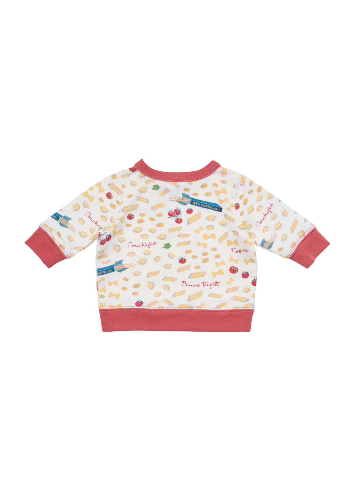 Remy Baby Sweatshirt - Basta Pasta Sweatshirts Oso & Me