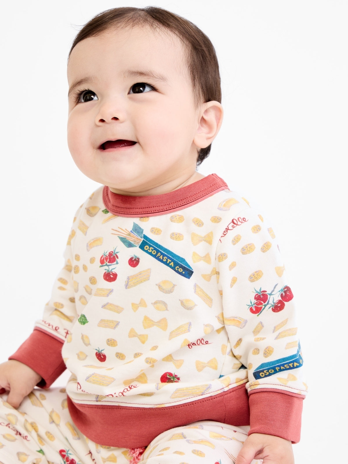 Remy Baby Sweatshirt - Basta Pasta Sweatshirts Oso & Me
