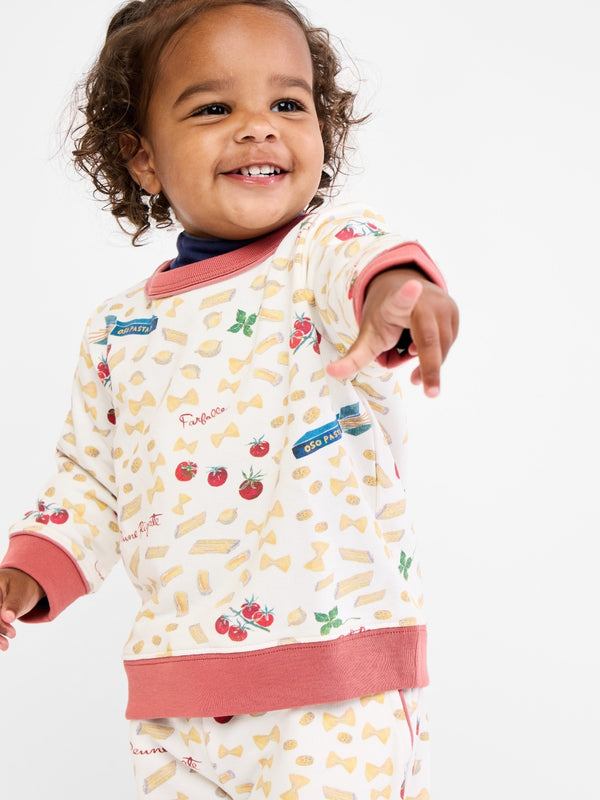 Remy Baby Sweatshirt - Basta Pasta Sweatshirts Oso & Me