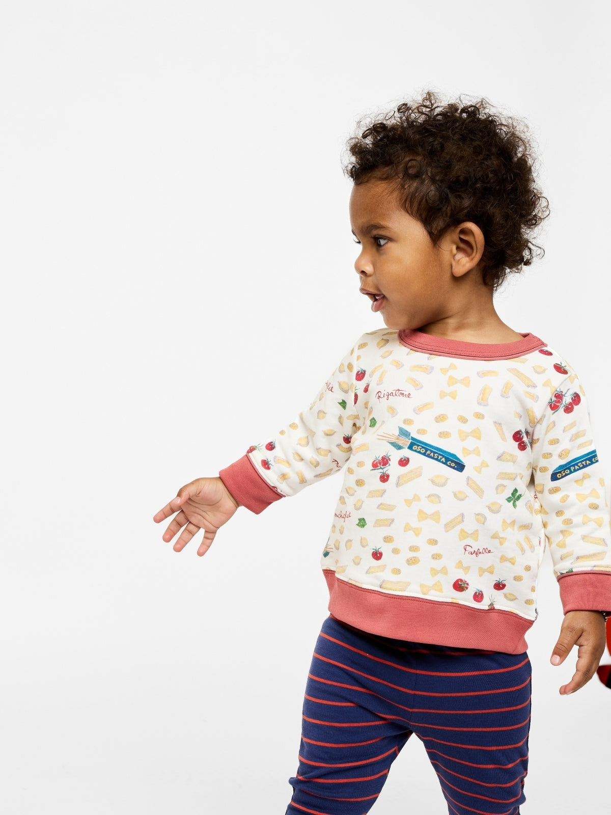 Remy Baby Sweatshirt - Basta Pasta Sweatshirts Oso & Me