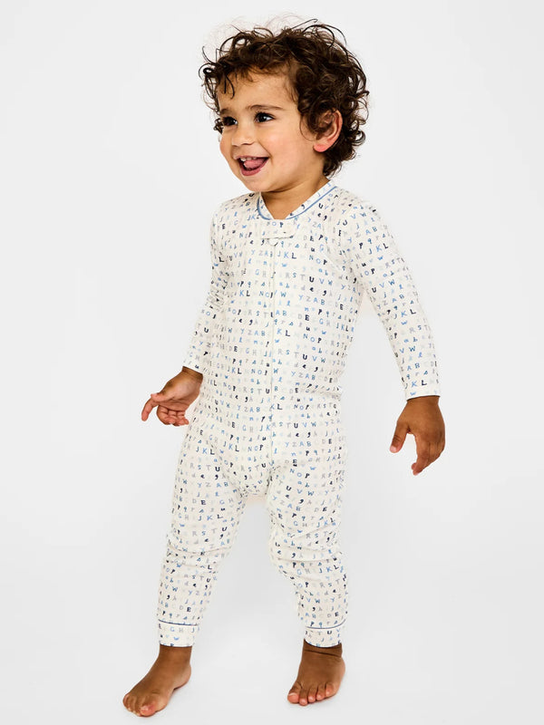 Ziggy Zip PJ - Blue ABC’s
