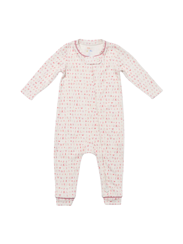 Ziggy Zip PJ - Rose ABC’s