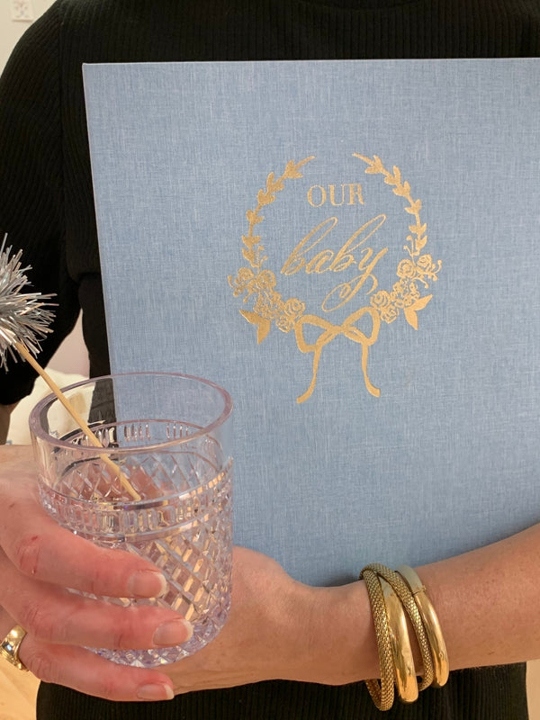 Our Baby Memory Book - Blue Books Over The Moon   