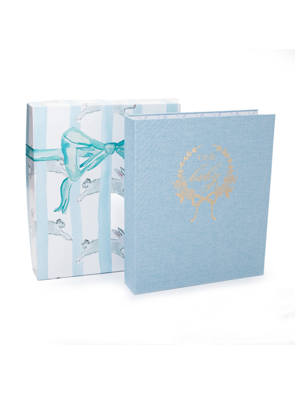 Our Baby Memory Book - Blue Books Over The Moon   