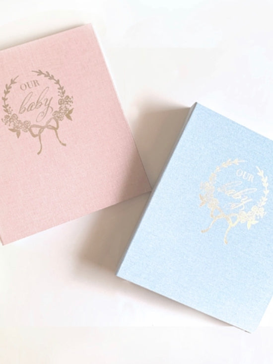 Our Baby Memory Book - Blue Books Over The Moon   