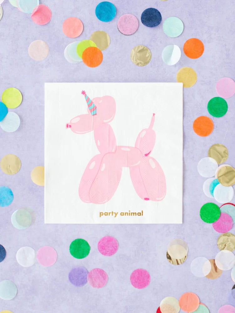 Party Animal Cocktail Napkins Party Supplies Jollity & Co. + Daydream Society   