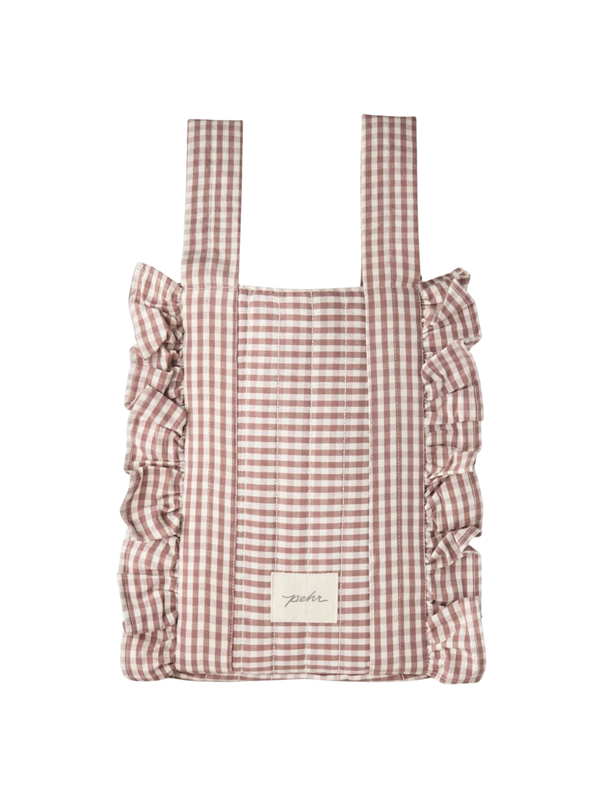 Thistle Gingham Stroller Bag